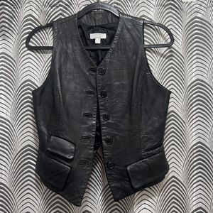 COPY - Vintage Esprit Leather Vest